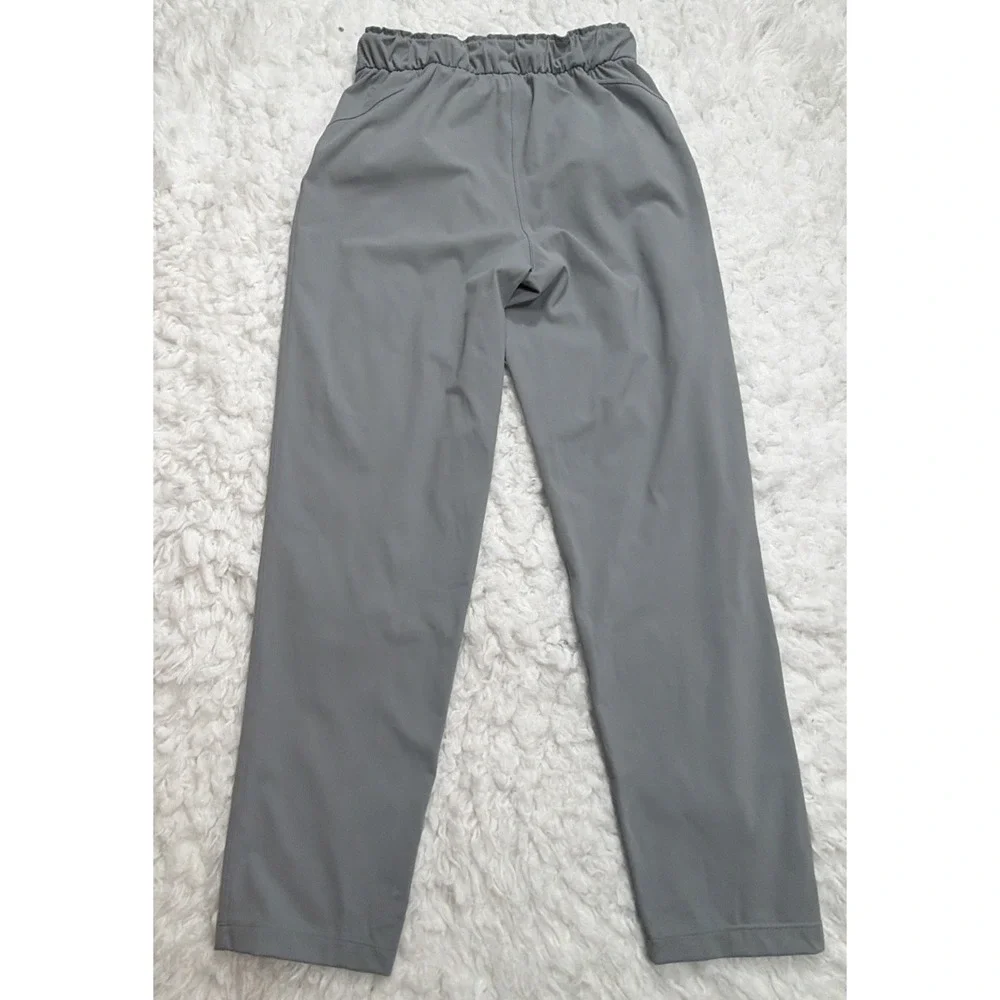 Lululemon Women's 6 Sage Grey Luxtreme Keep Moving Pants HR Minimalist Modern - Picture 2 of 11